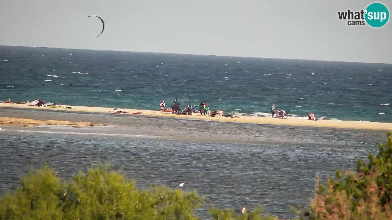Webcam Chia – Vista en directo de la playa Su Giudeu