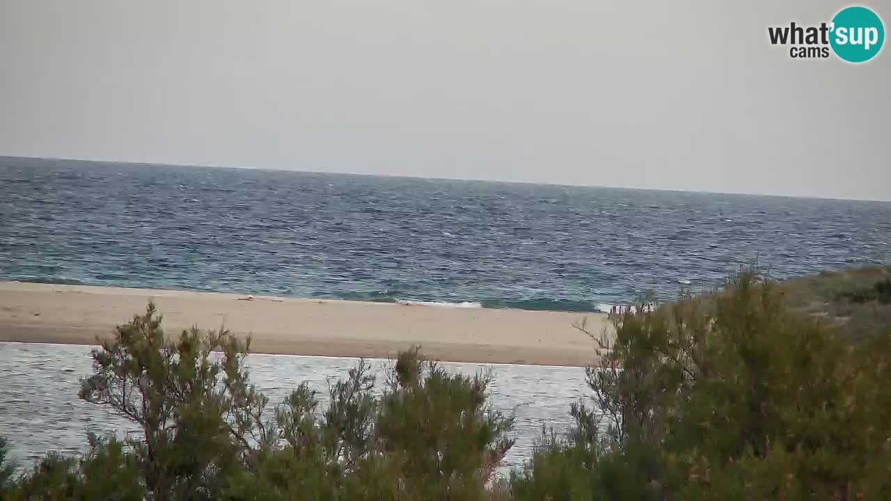 Webcam Chia – Vista en directo de la playa Su Giudeu