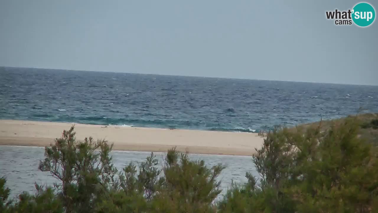 Webcam Chia – Vista en directo de la playa Su Giudeu
