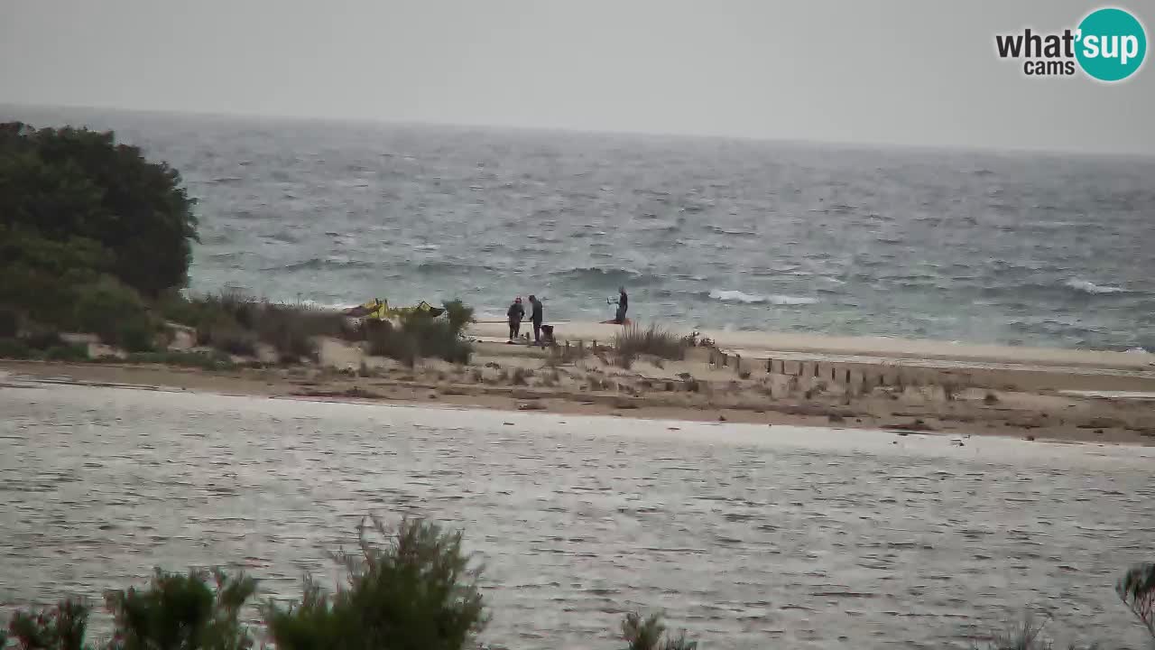 Webcam Chia – Vue en direct de la plage Su Giudeu