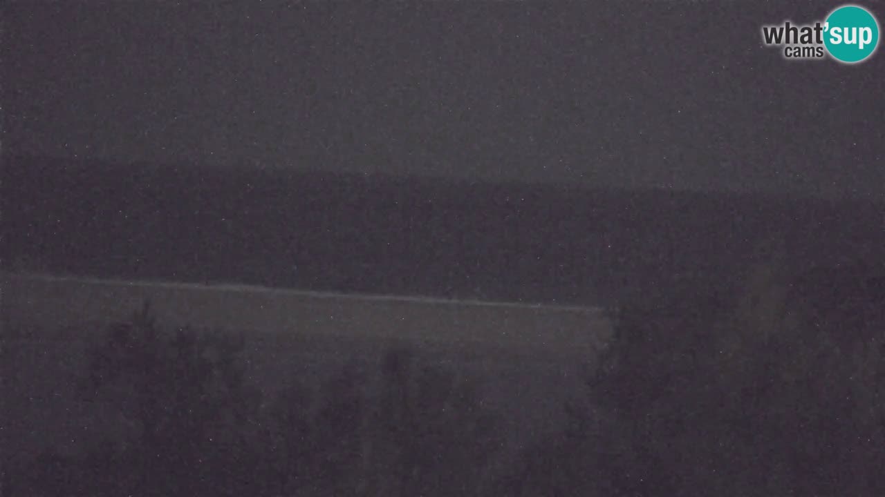 Webcam Chia – Vue en direct de la plage Su Giudeu