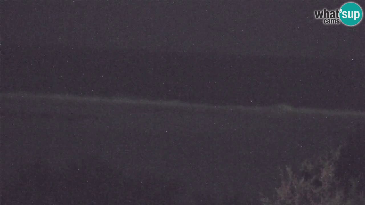 Webcam Chia – Vue en direct de la plage Su Giudeu