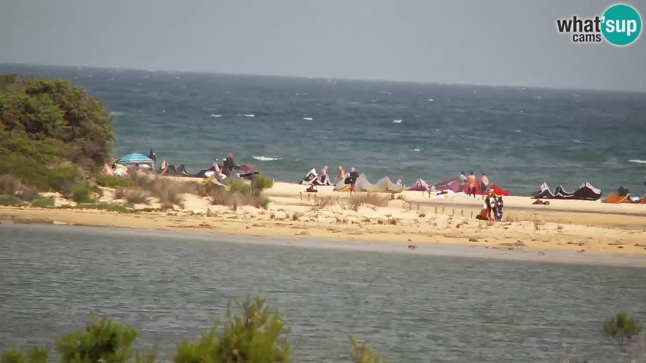 Webcam Chia – Vista en directo de la playa Su Giudeu