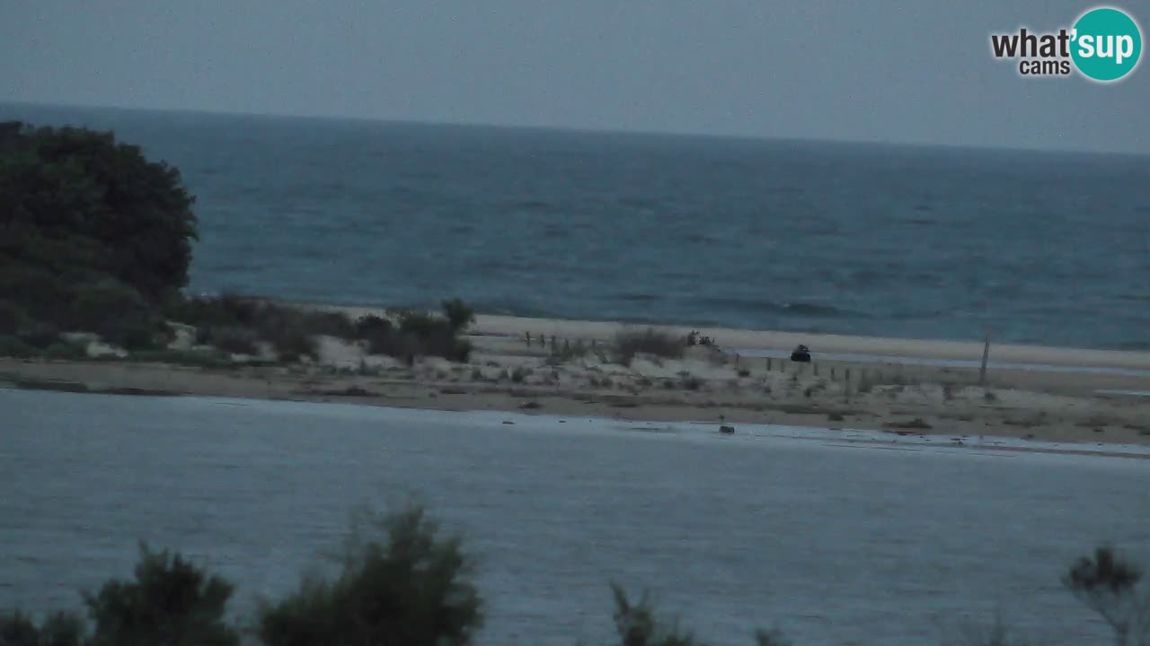 Webcam Chia – Vista en directo de la playa Su Giudeu