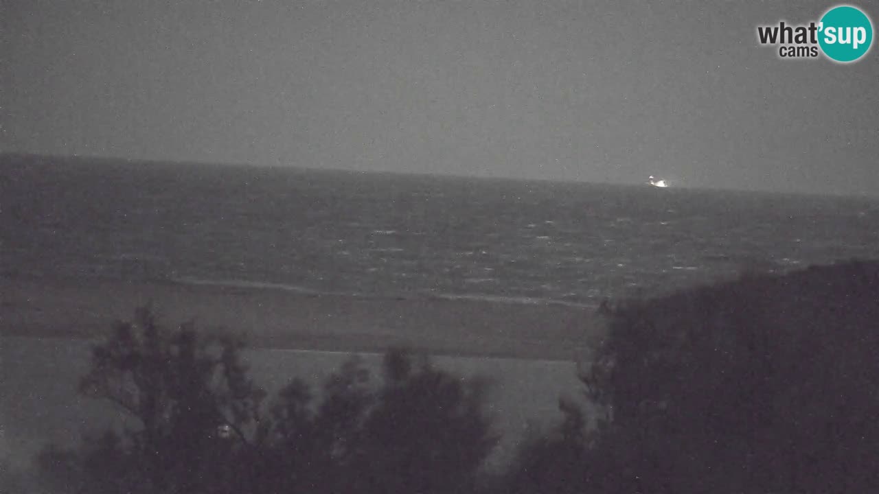 Webcam Chia – Live View of Su Giudeu Beach