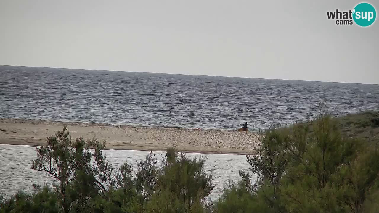 Web kamera Chia – Pogled uživo na plažu Su Giudeu