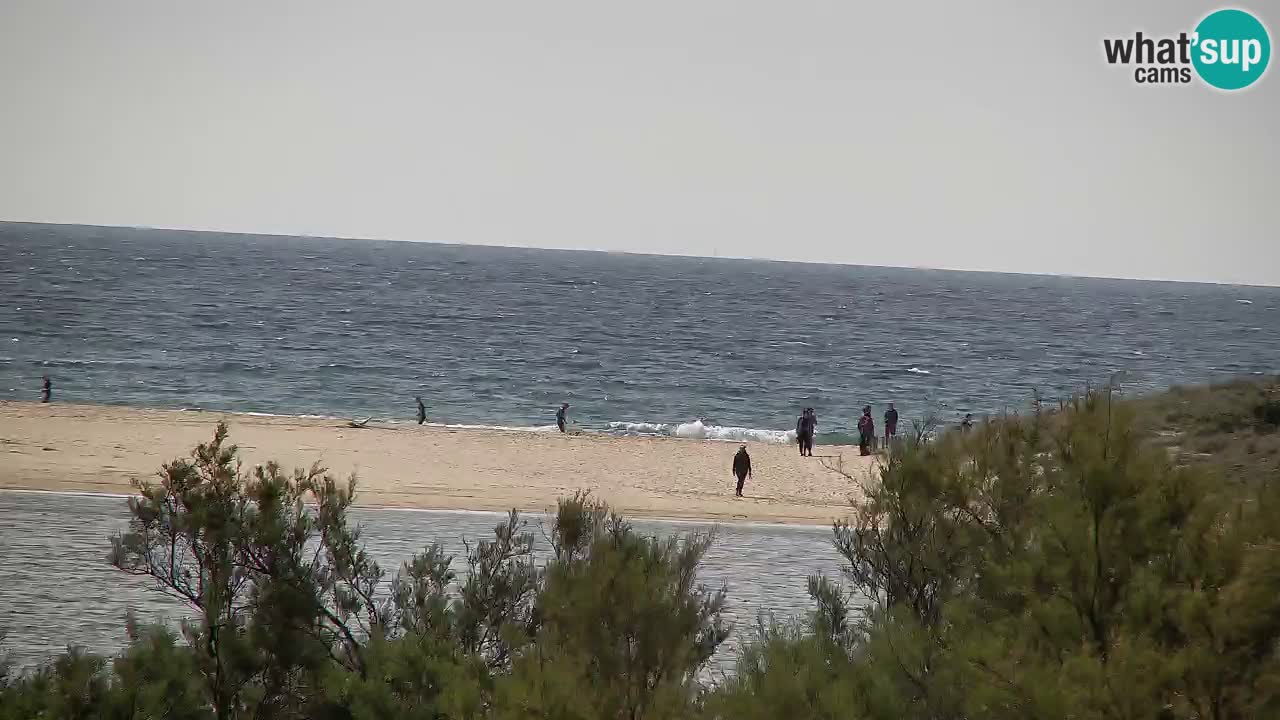 Webcam Chia – Spiaggia Su Giudeu in diretta