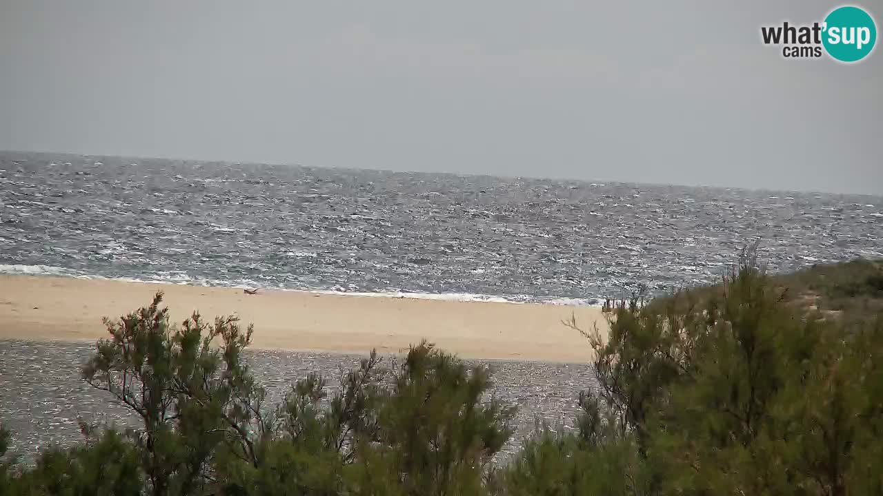 Webcam Chia – Vista en directo de la playa Su Giudeu