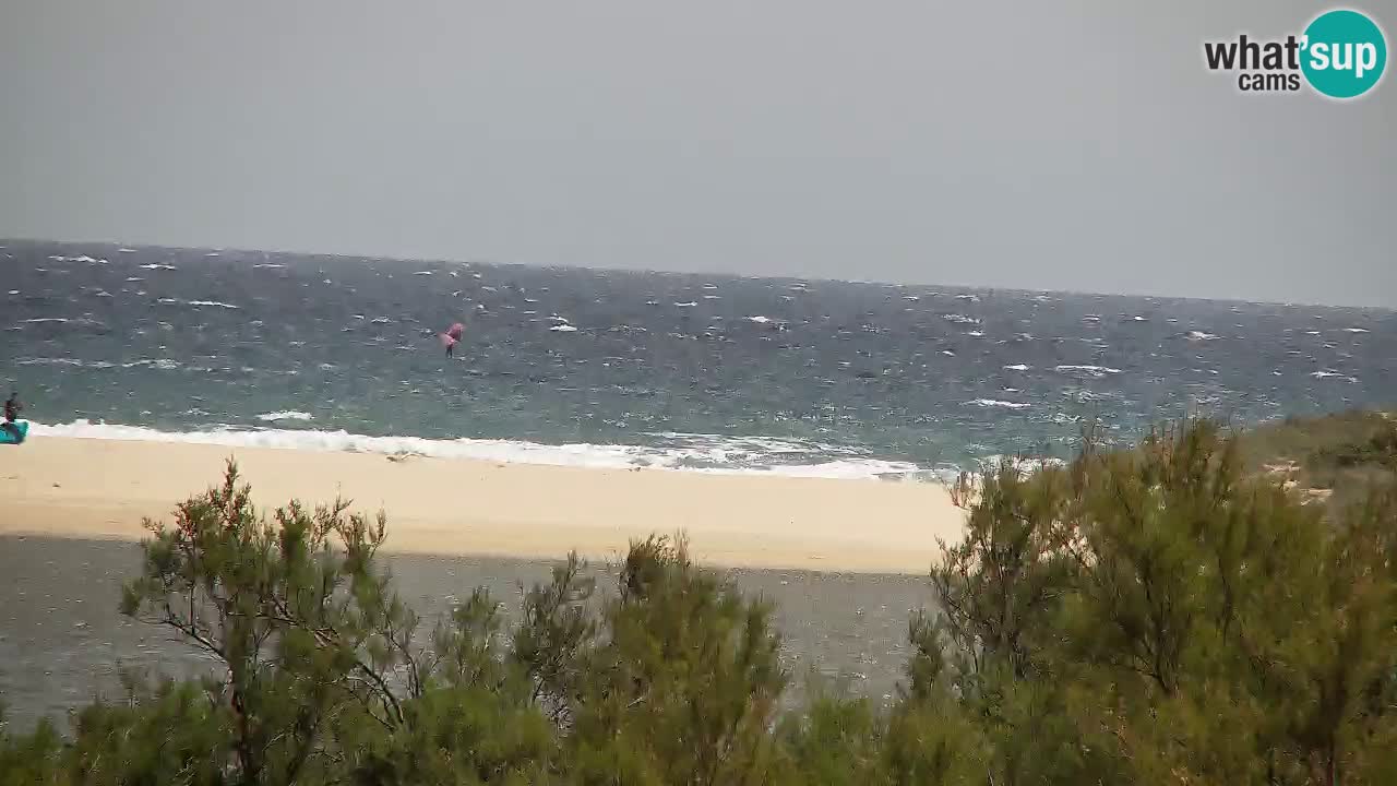 Webcam Chia – Vista en directo de la playa Su Giudeu