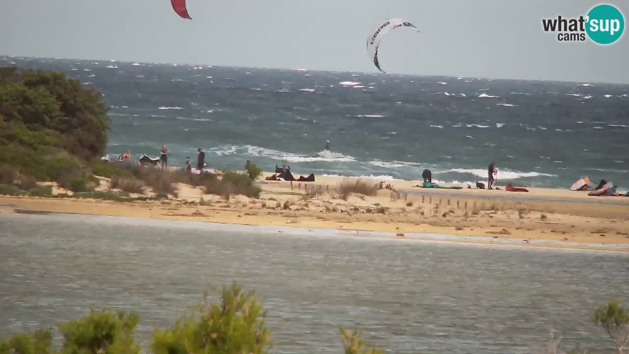 Webcam Chia – Spiaggia Su Giudeu in diretta