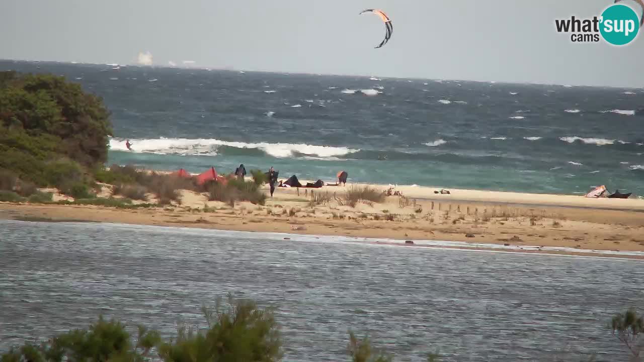 Webcam Chia – Vista en directo de la playa Su Giudeu