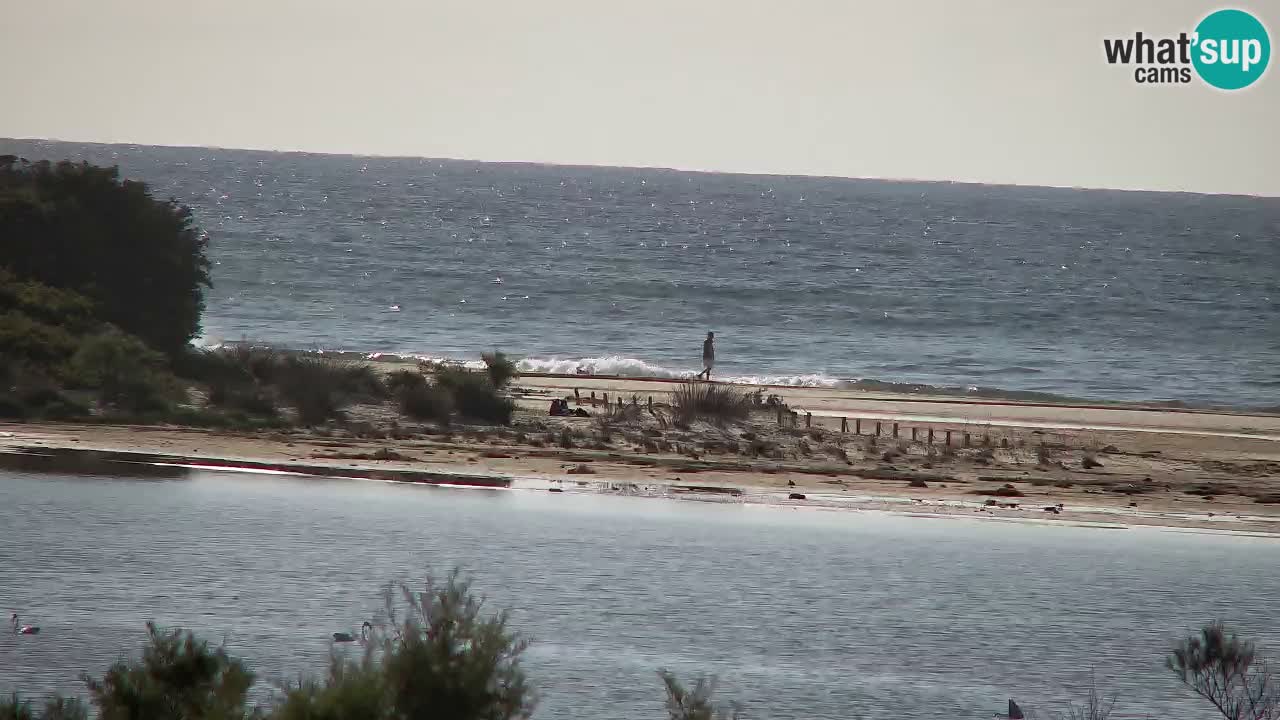 Webcam Chia – Vista en directo de la playa Su Giudeu