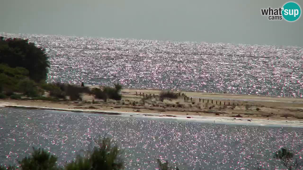 Webcam Chia – Vue en direct de la plage Su Giudeu