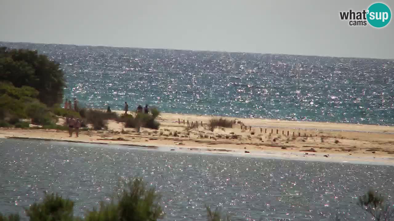 Webcam Chia – Spiaggia Su Giudeu in diretta