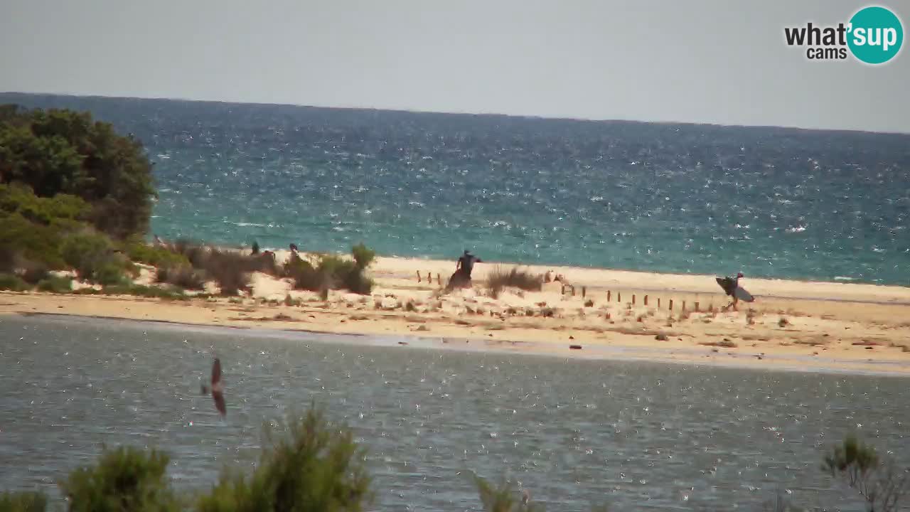 Webcam Chia – Spiaggia Su Giudeu in diretta