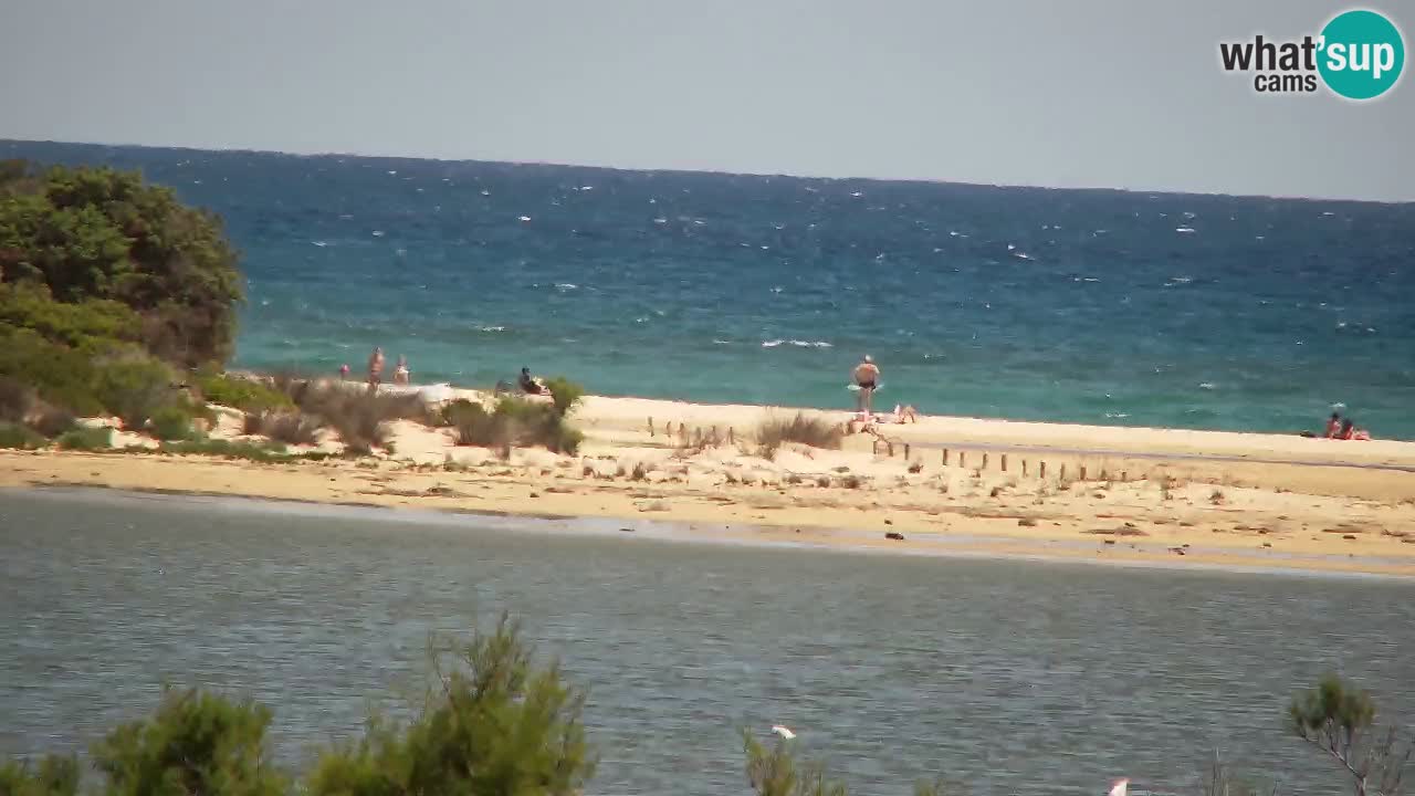 Webcam Chia – Spiaggia Su Giudeu in diretta