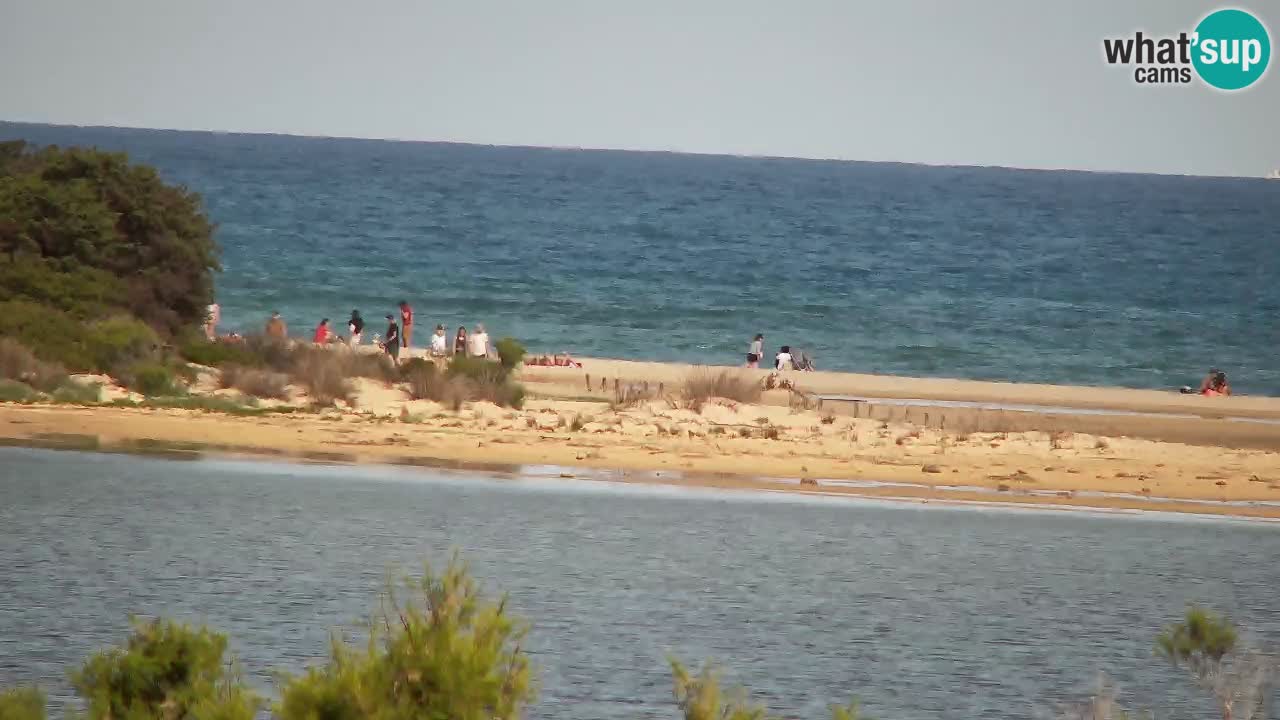 Webcam Chia – Spiaggia Su Giudeu in diretta