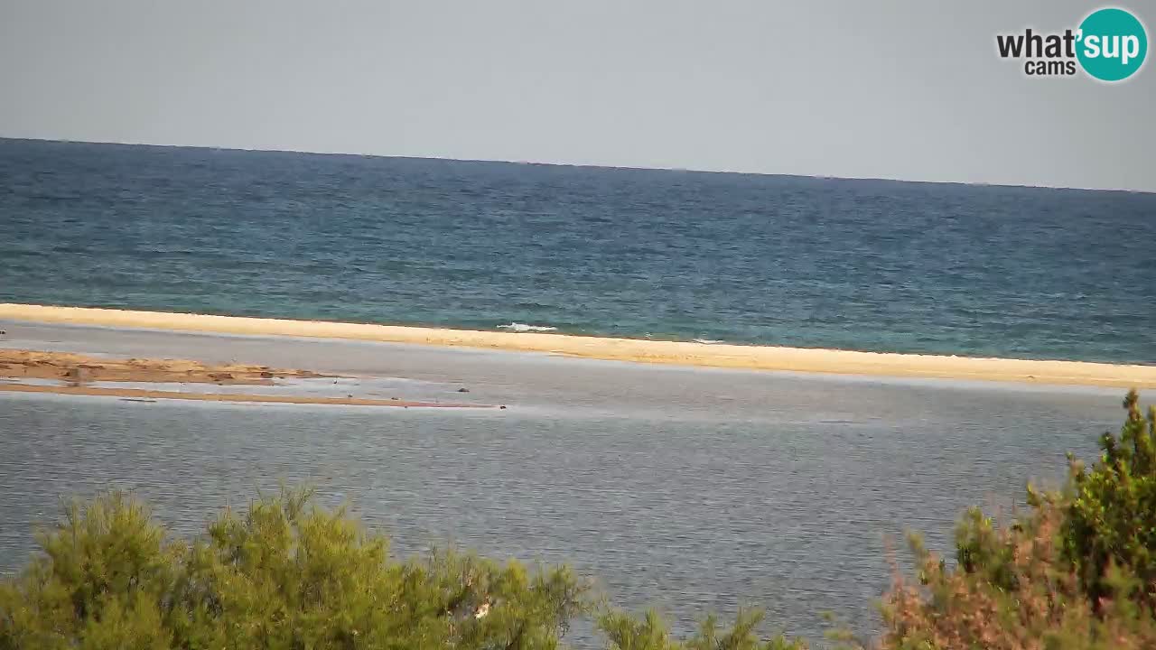 Webcam Chia – Vista en directo de la playa Su Giudeu
