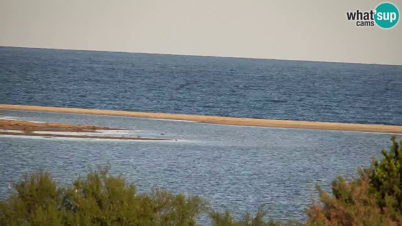 Spletna kamera Chia – Pogled v živo na plažo Su Giudeu