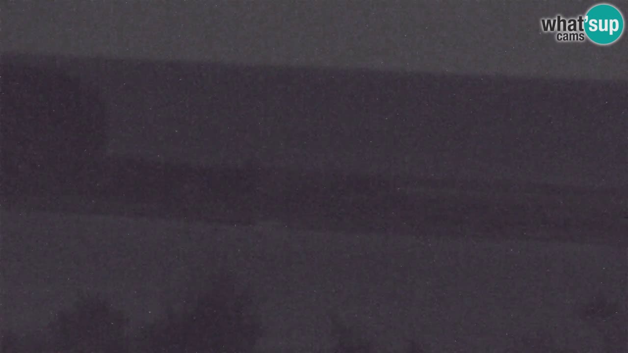 Webcam Chia – Vue en direct de la plage Su Giudeu