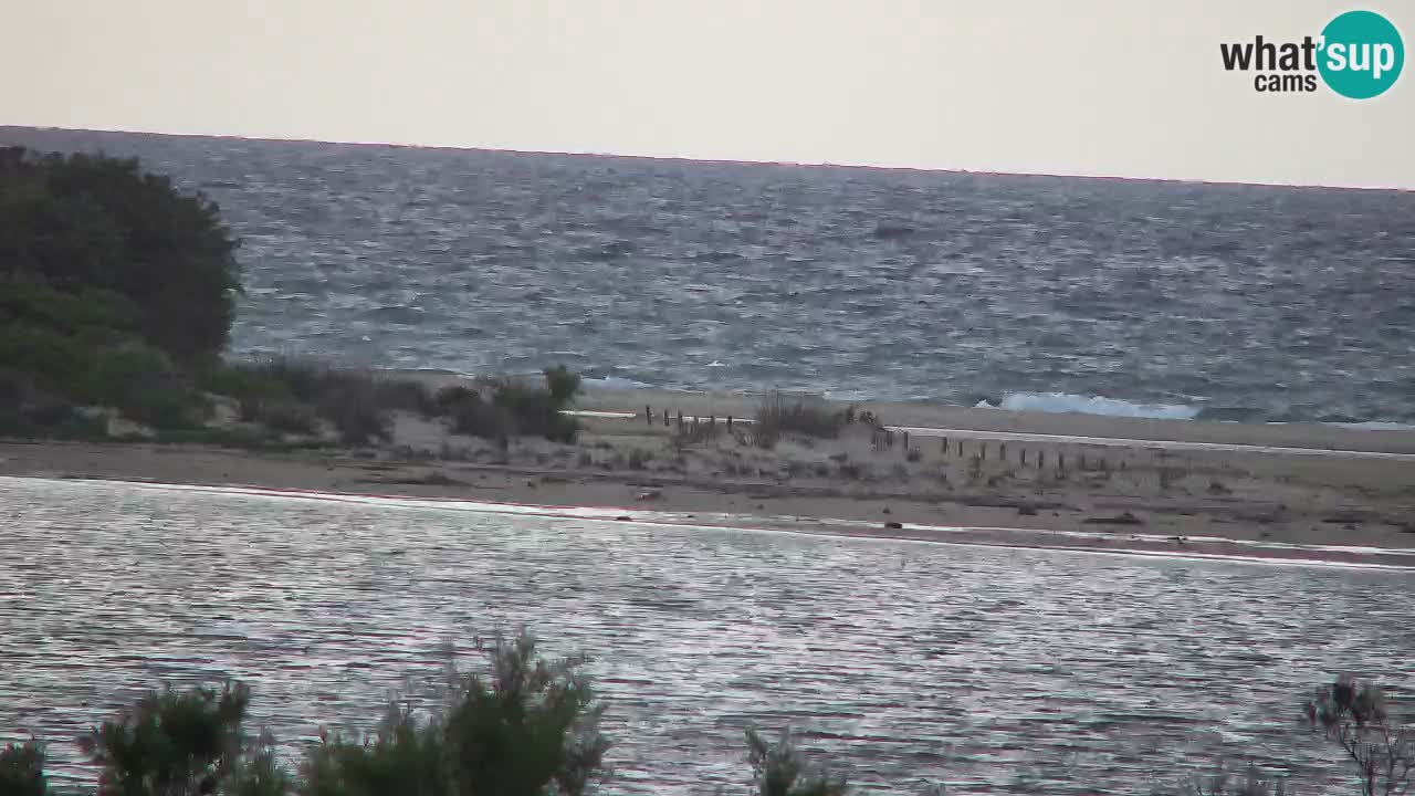 Webcam Chia – Vista en directo de la playa Su Giudeu