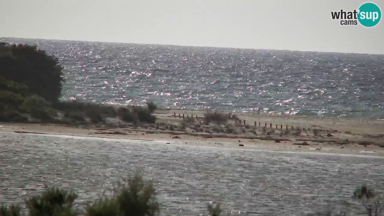 Webcam Chia – Vista en directo de la playa Su Giudeu
