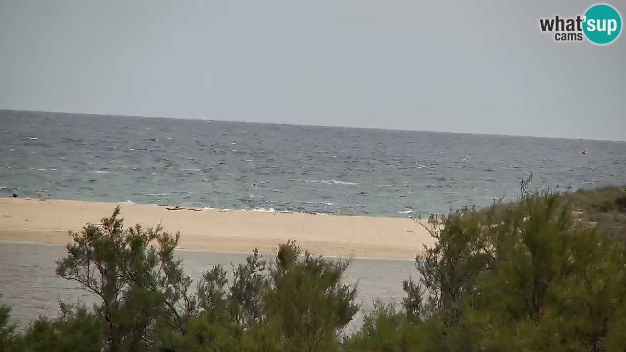 Spletna kamera Chia – Pogled v živo na plažo Su Giudeu