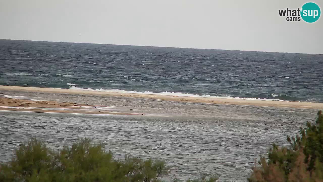 Webcam Chia – Vue en direct de la plage Su Giudeu