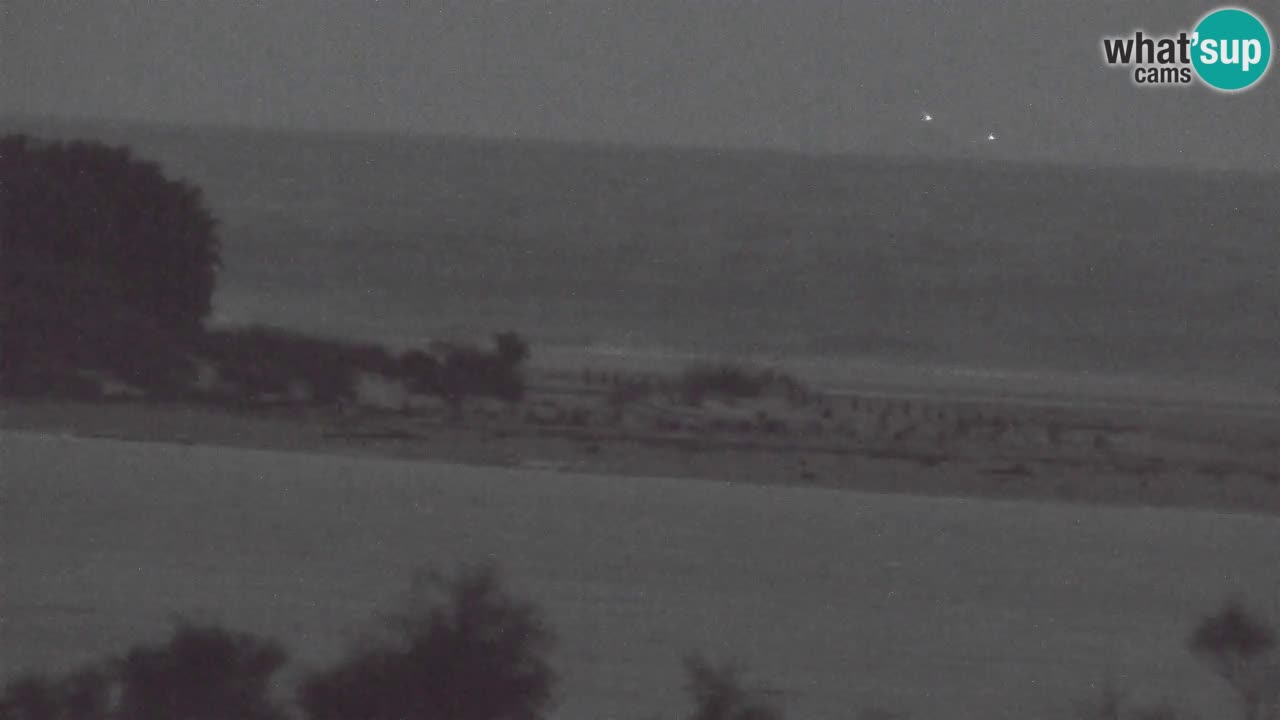 Webcam Chia – Liveblick auf den Strand Su Giudeu