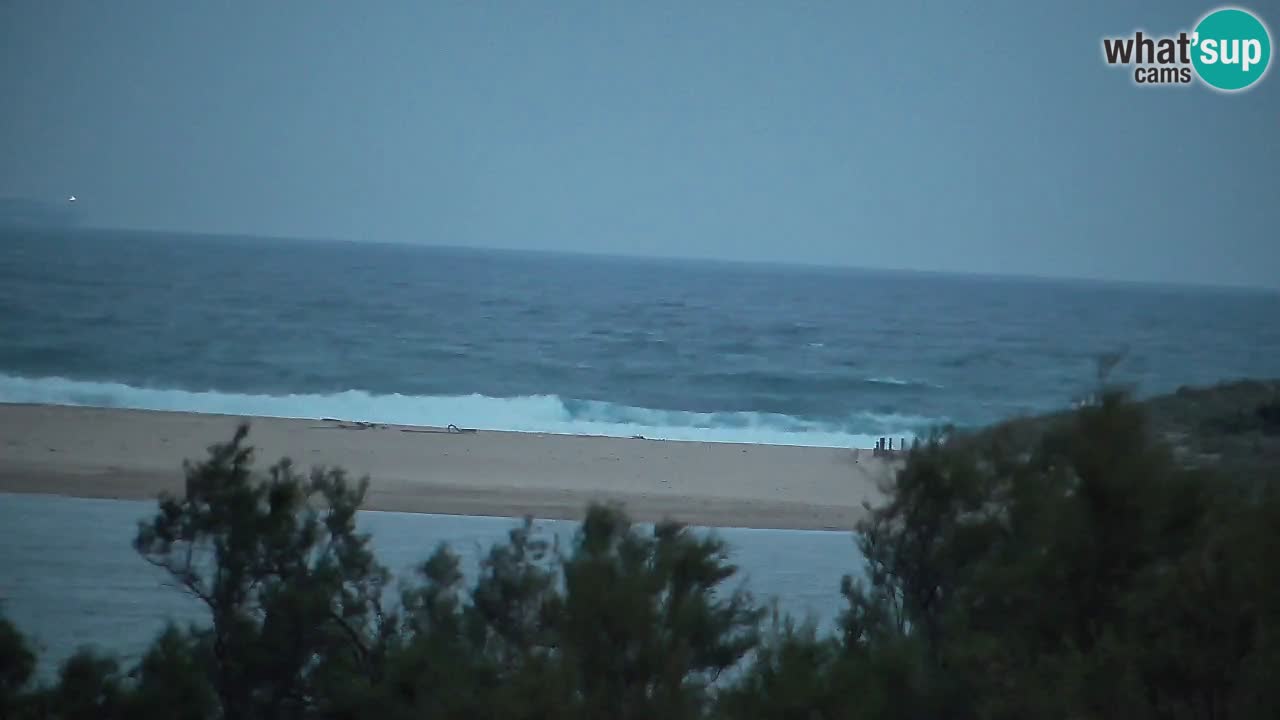 Webcam Chia – Vista en directo de la playa Su Giudeu