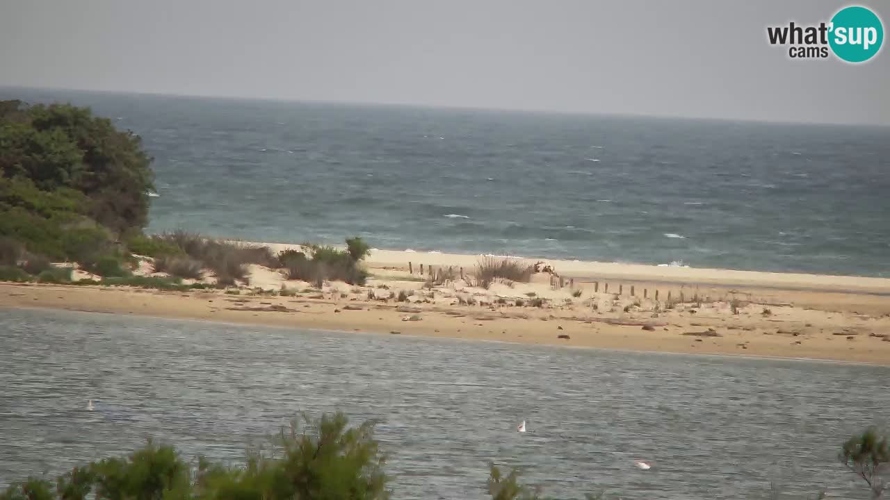 Webcam Chia – Vista en directo de la playa Su Giudeu