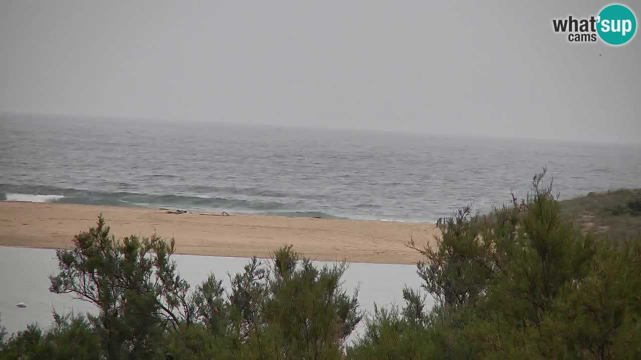 Webcam Chia – Vista en directo de la playa Su Giudeu