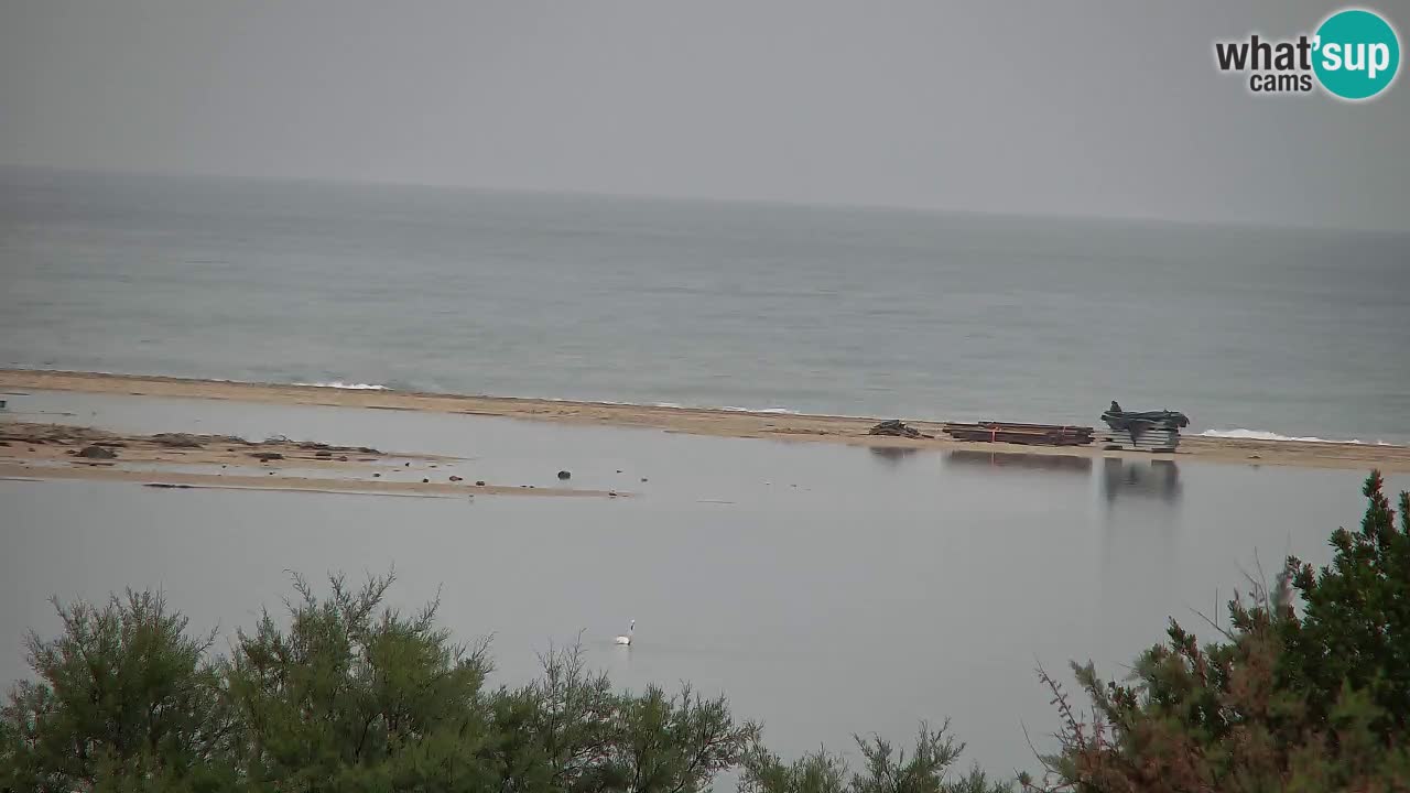 Spletna kamera Chia – Pogled v živo na plažo Su Giudeu