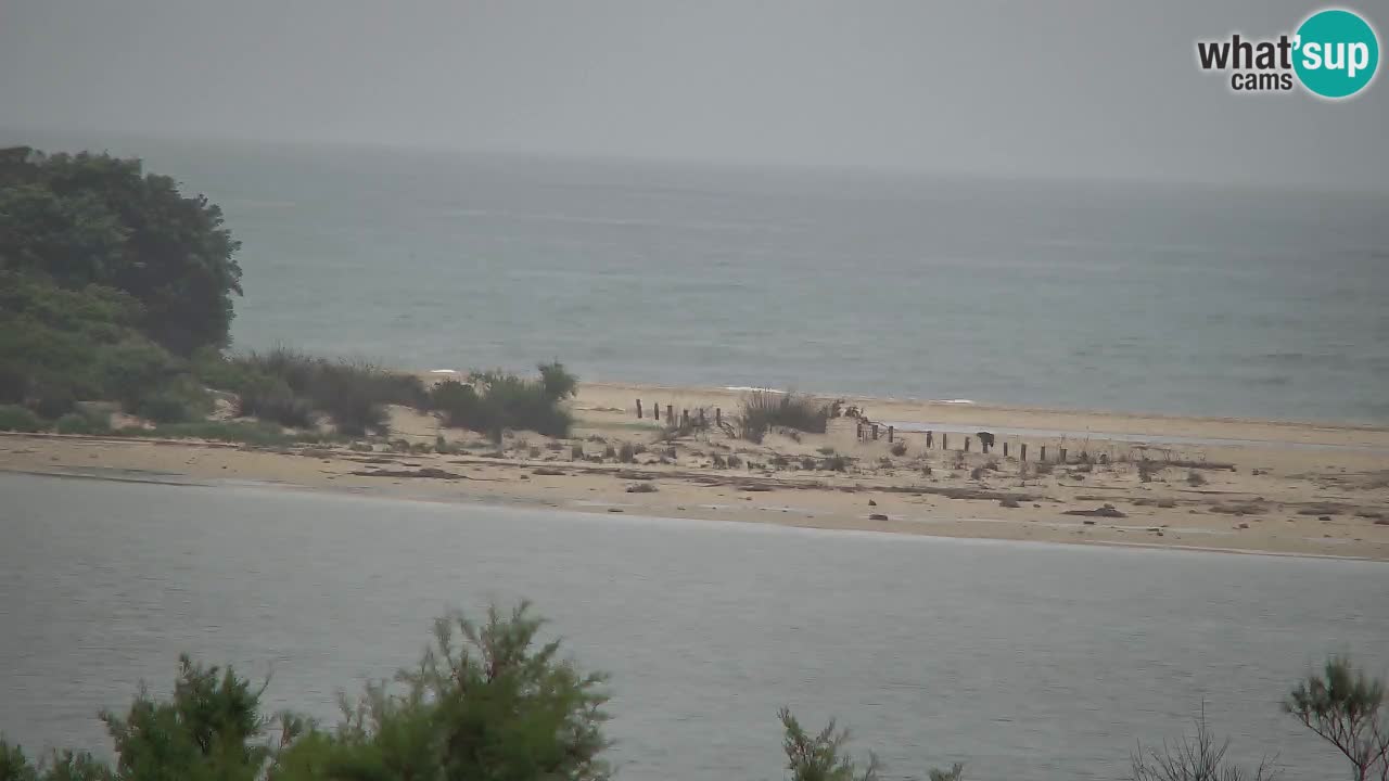 Spletna kamera Chia – Pogled v živo na plažo Su Giudeu