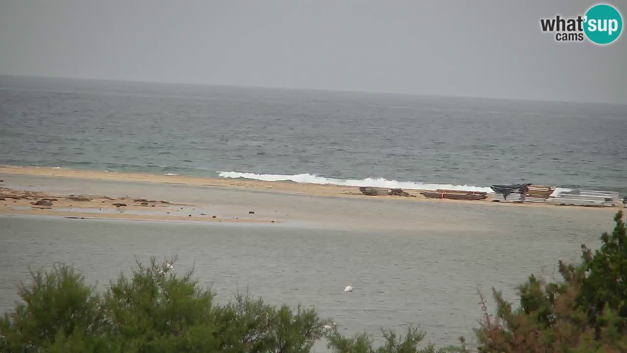 Webcam Chia – Vista en directo de la playa Su Giudeu