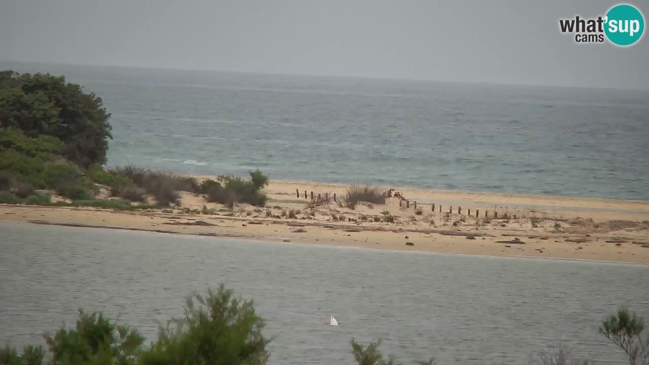 Webcam Chia – Vista en directo de la playa Su Giudeu