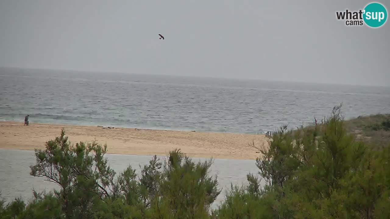 Spletna kamera Chia – Pogled v živo na plažo Su Giudeu