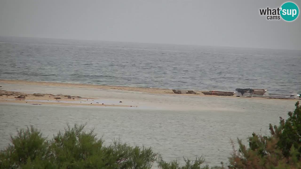 Spletna kamera Chia – Pogled v živo na plažo Su Giudeu