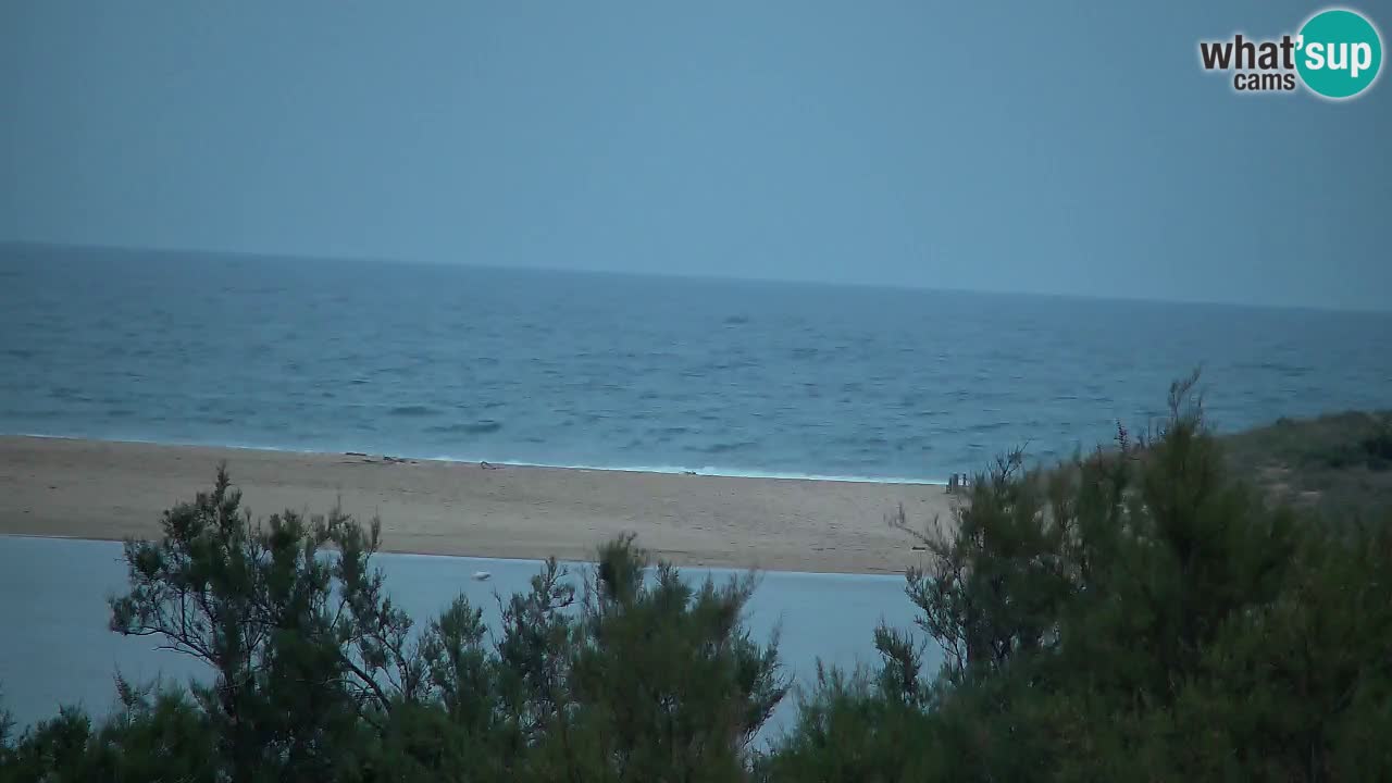 Web kamera Chia – Pogled uživo na plažu Su Giudeu