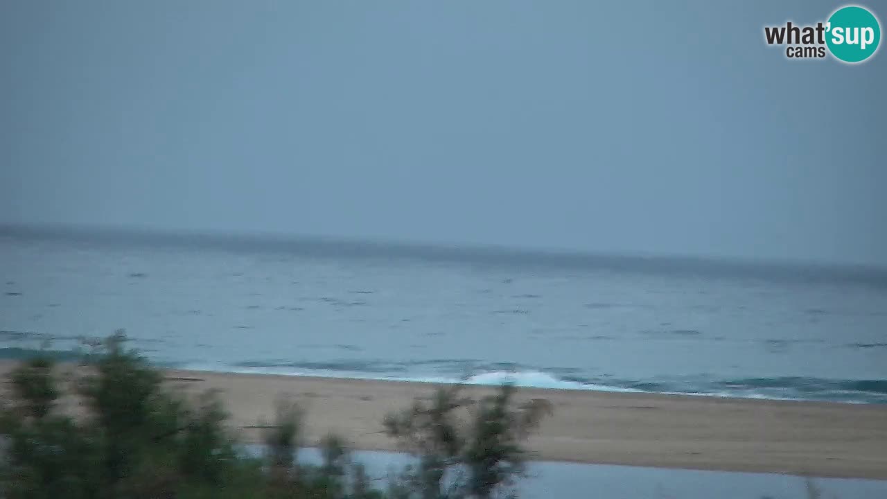 Webcam Chia – Vista en directo de la playa Su Giudeu