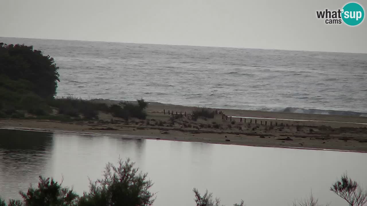 Webcam Chia – Vista en directo de la playa Su Giudeu