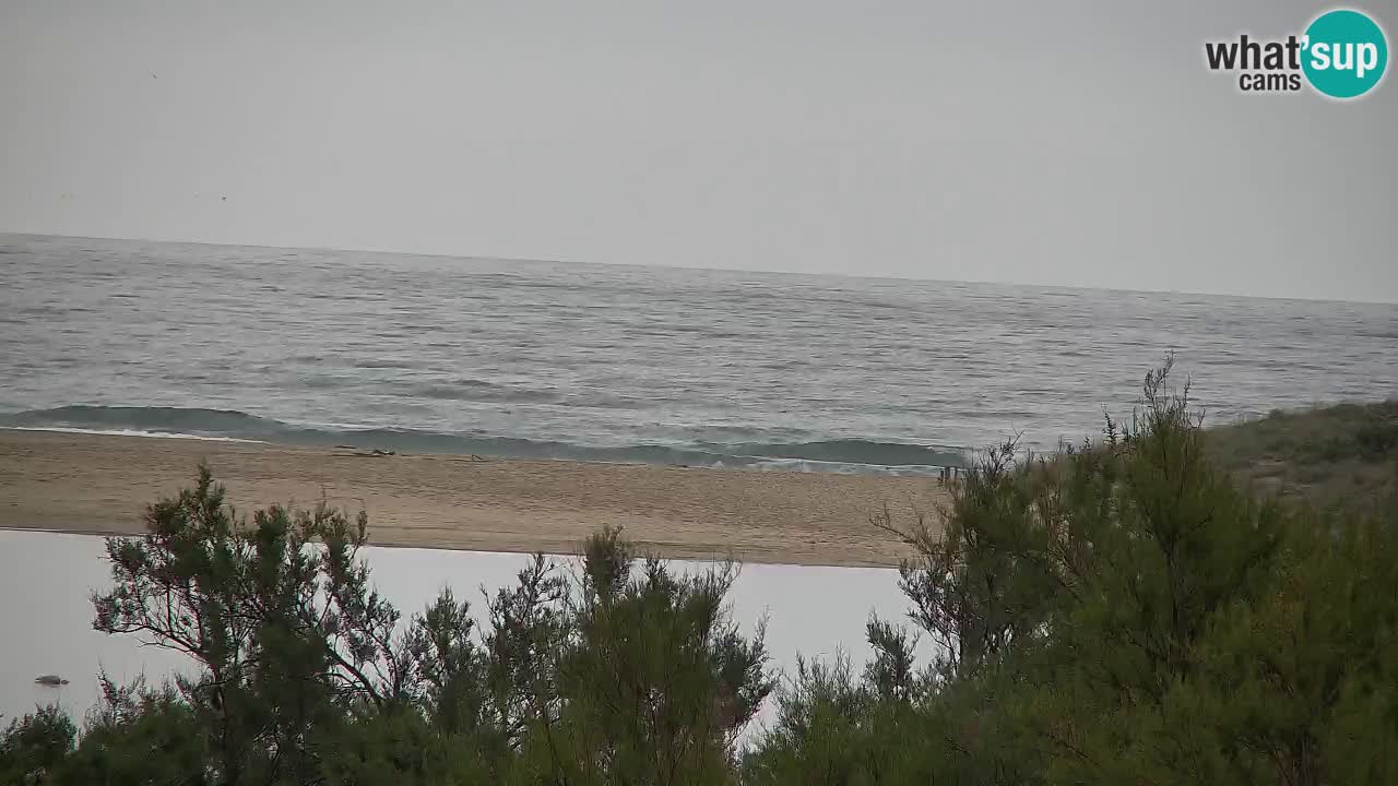 Webcam Chia – Spiaggia Su Giudeu in diretta