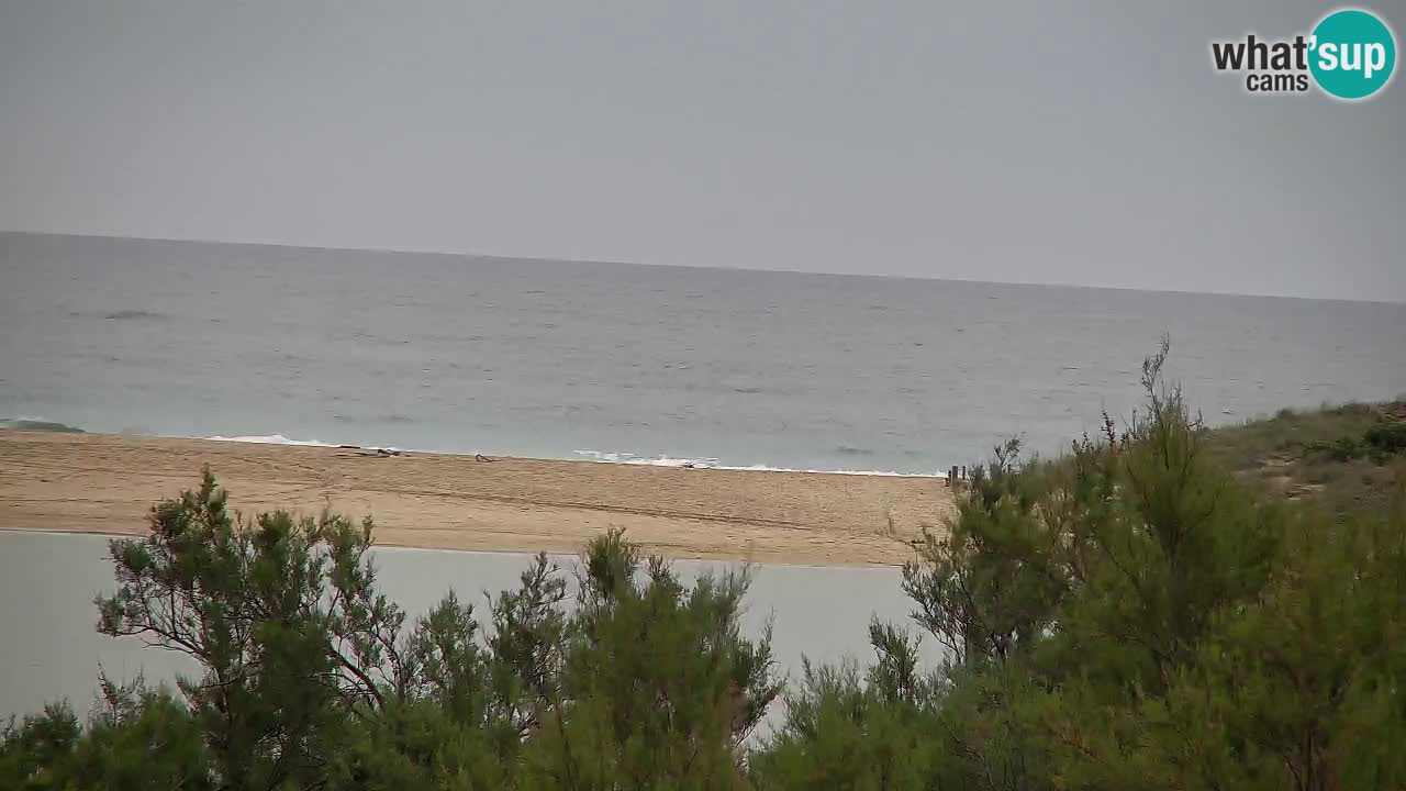 Web kamera Chia – Pogled uživo na plažu Su Giudeu