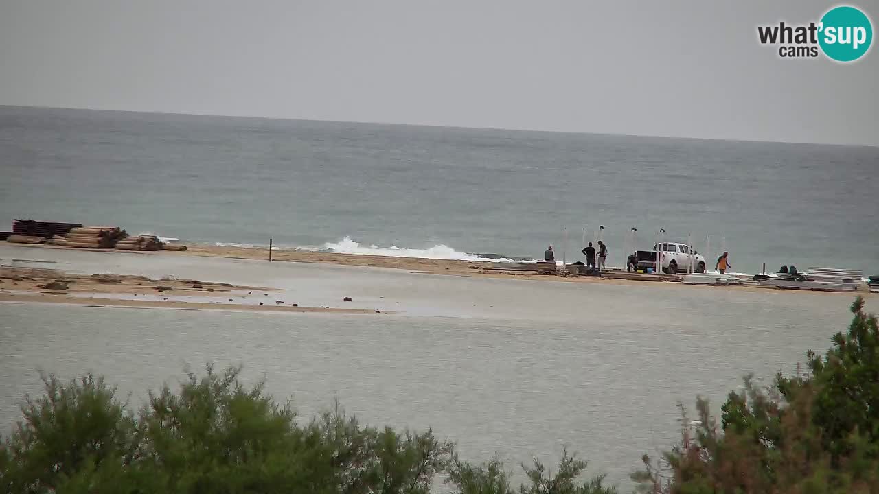 Webcam Chia – Vista en directo de la playa Su Giudeu