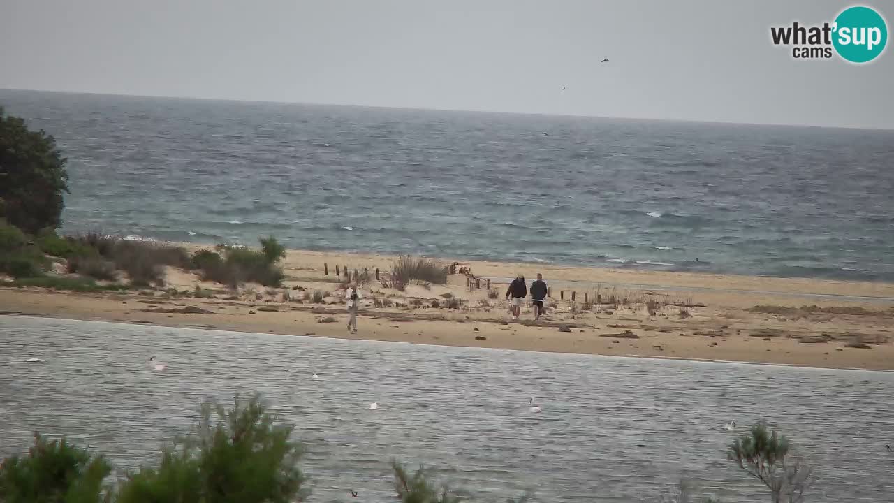 Webcam Chia – Vista en directo de la playa Su Giudeu