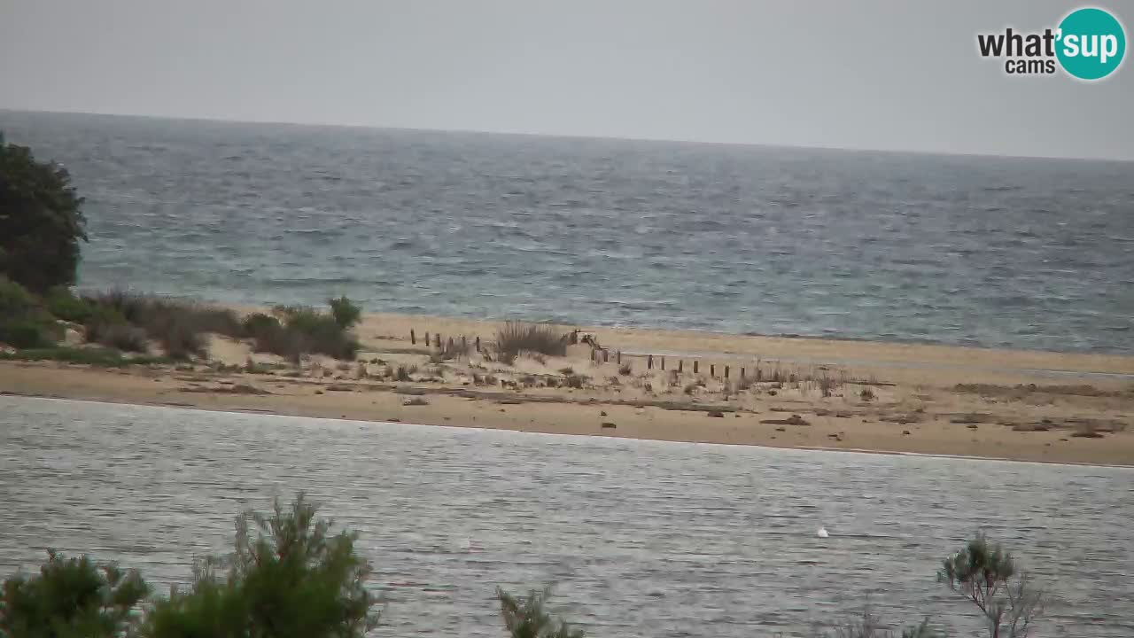 Webcam Chia – Vista en directo de la playa Su Giudeu