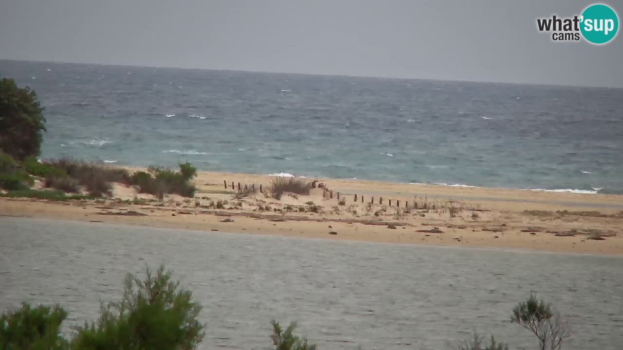 Webcam Chia – Vista en directo de la playa Su Giudeu