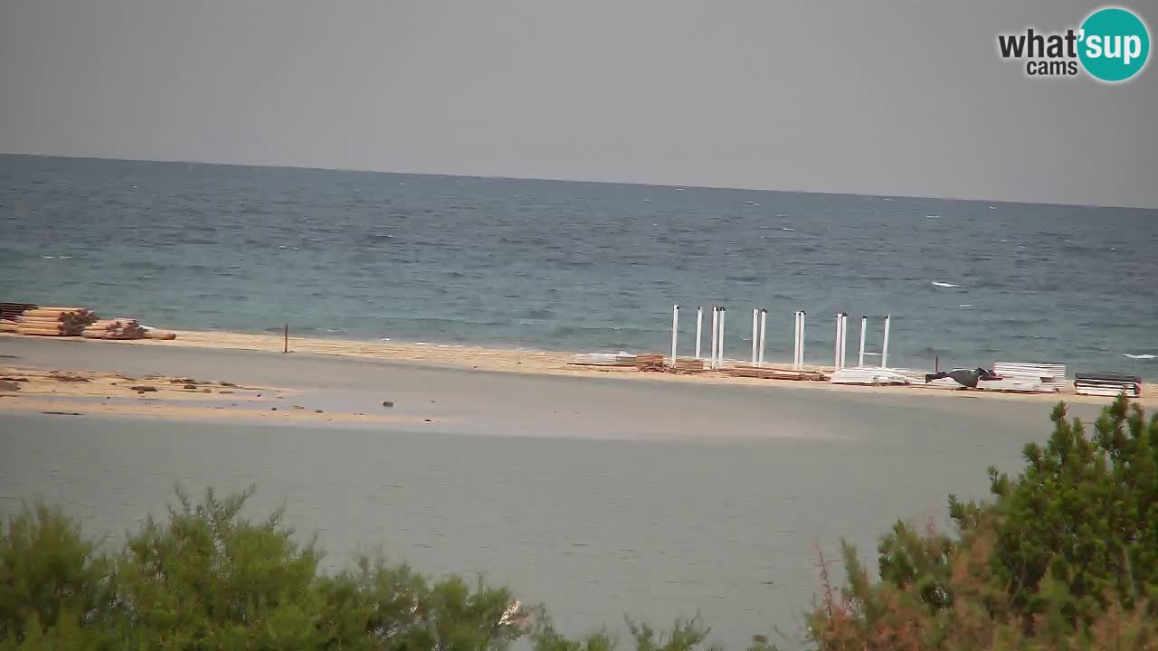 Webcam Chia – Vista en directo de la playa Su Giudeu