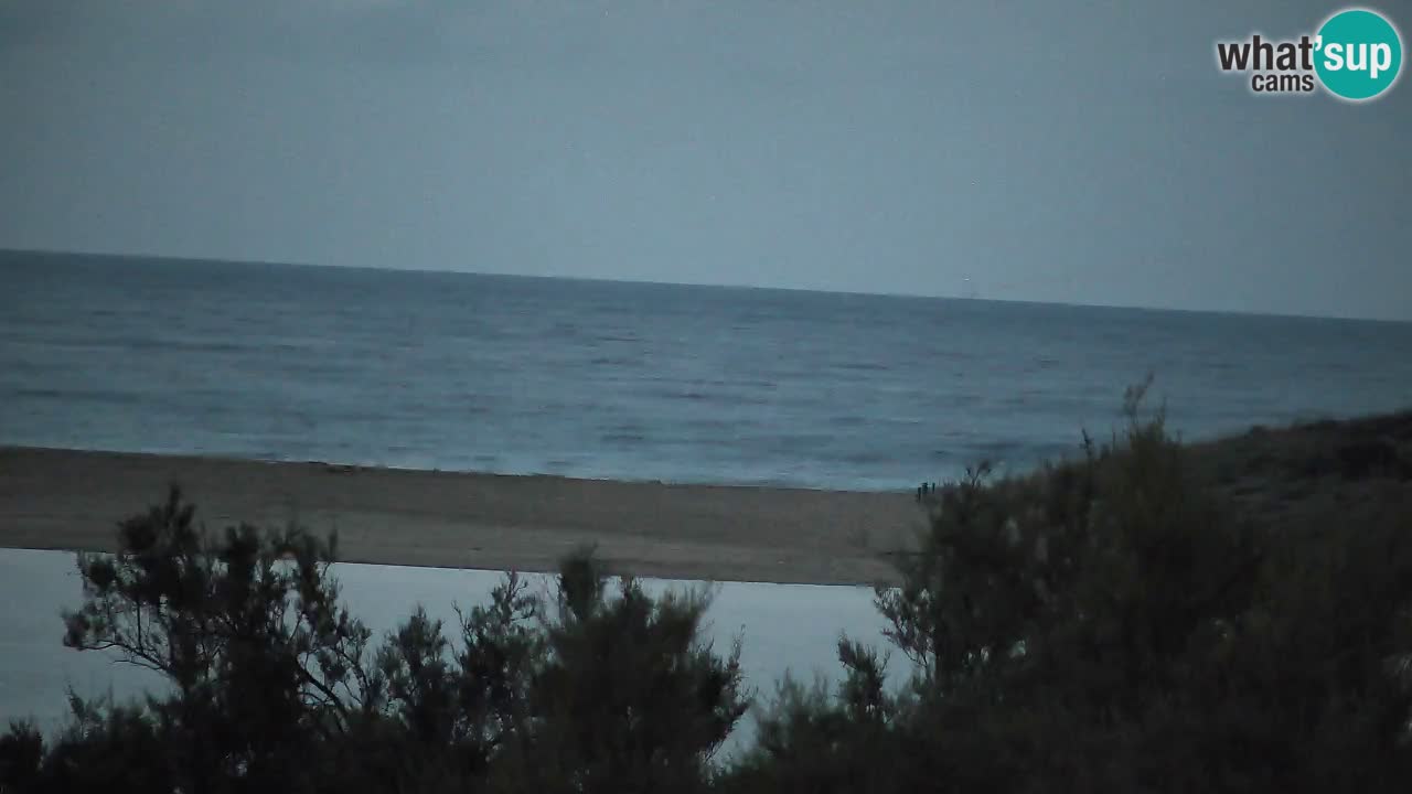 Webcam Chia – Vista en directo de la playa Su Giudeu