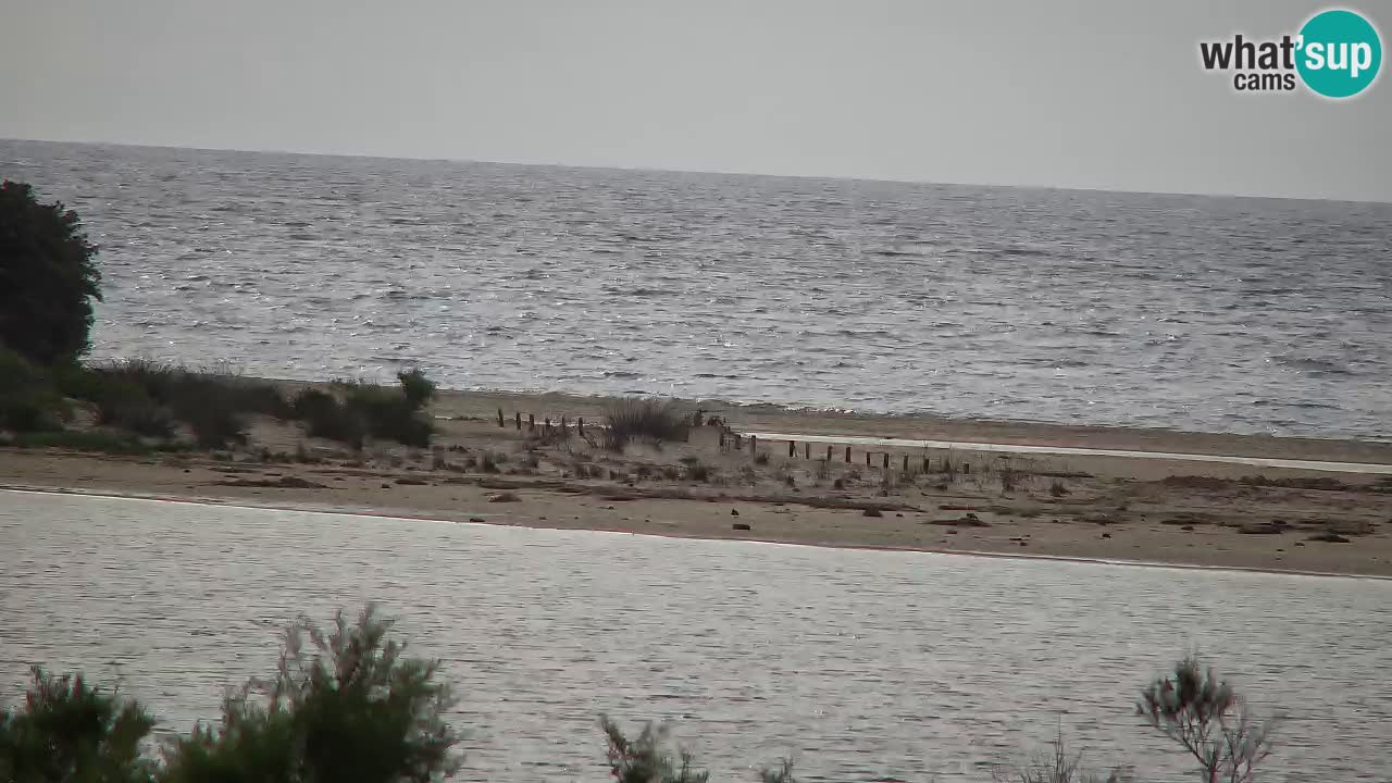 Webcam Chia – Vista en directo de la playa Su Giudeu